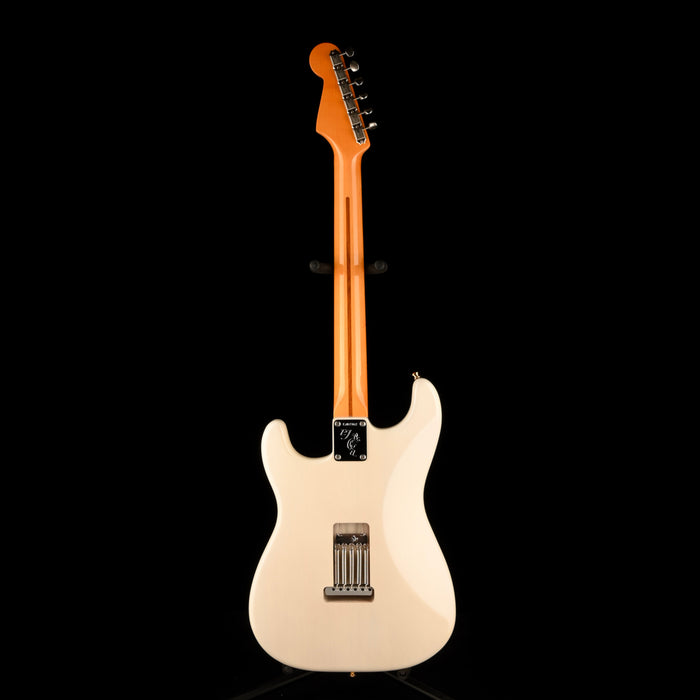 Pre Owned Fender Eric Johnson Stratocaster White Blonde Modified With OHSC