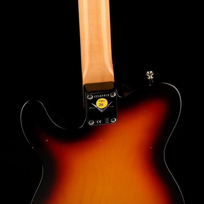 Fender Custom Shop Limited Edition 1963 Telecaster Journeyman Relic Aged 3-Tone Sunburst With Case