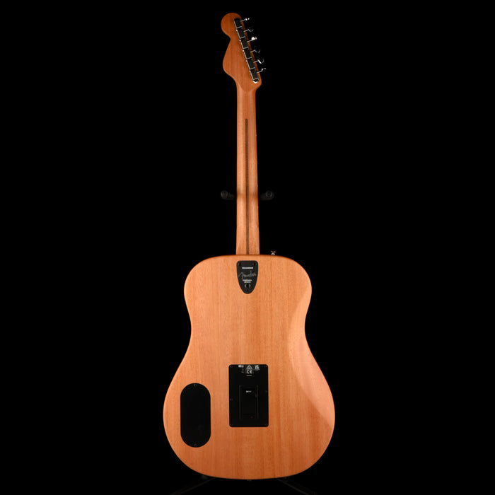 Pre Owned Fender Highway Series Dreadnought Rosewood Fingerboard Natural With Gig Bag