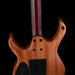 Mayones Duvell Elite Pro 6 String Baritone Antique Red Velvet Raw Electric Guitar With Case