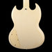 Pre Owned Vintage 1963 Gibson Les Paul Custom SG White with Case - Signed by Les Paul