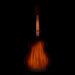 Taylor Custom Grand Auditorium C24ce Ribbon Mahogany Shaded Edgeburst - Catch # 50