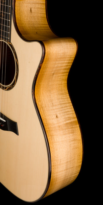 Taylor Custom Grand Auditorium C14ce Figured Myrtlewood Catch # 1 With Case
