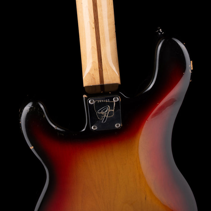 Vintage 1978 Fender Precision Bass Sunburst Maple With HSC