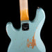 Pre Owned Fender Custom Shop ‘63 Precision Bass Heavy Relic Aged Daphne Blue With OHSC
