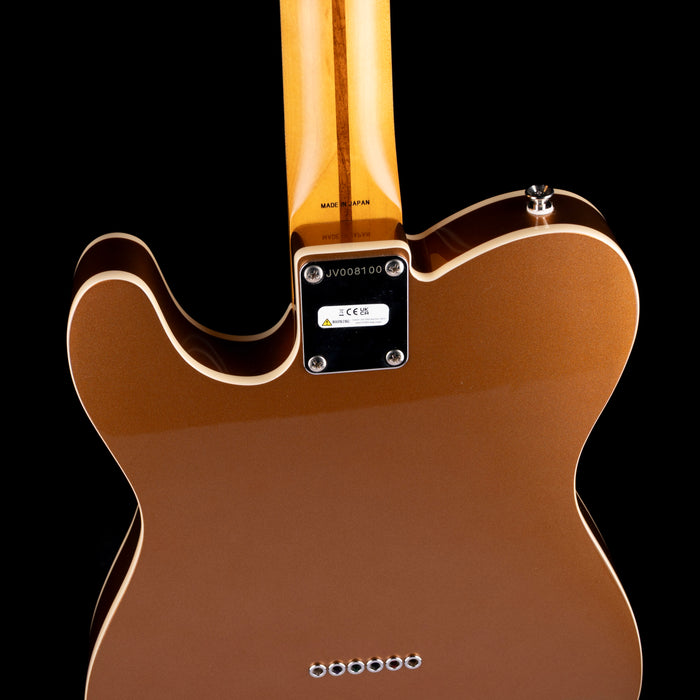 Pre Owned Fender JV Modified 60's Custom Telecaster Firemist Gold With Gig Bag