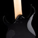 Used Ibanez GIO GRG7221QA 7-String Electric Guitar Trans Black With Gig Bag