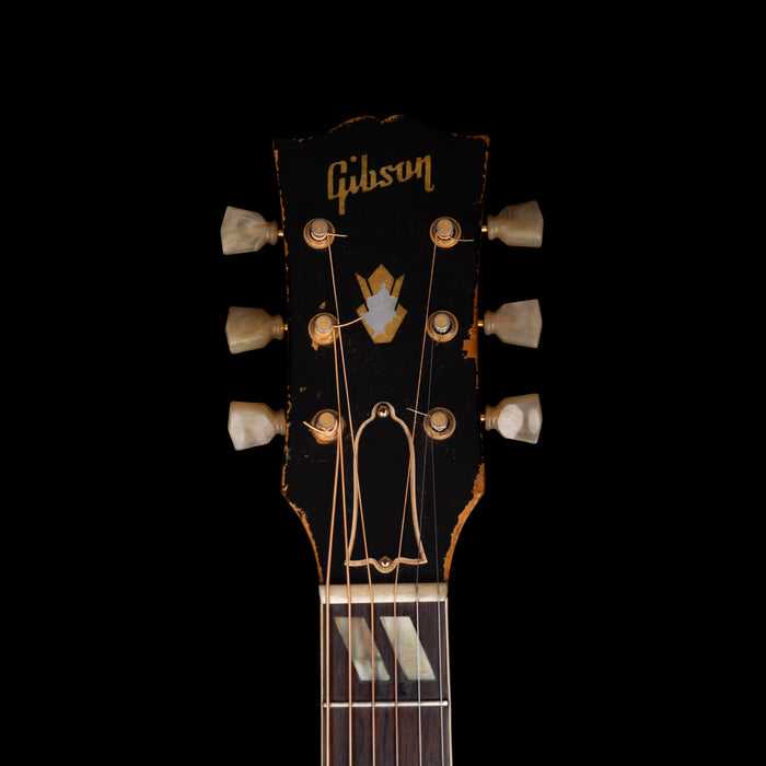 Vintage 1957 Gibson J-185 Sunburst Acoustic Guitar With OHSC