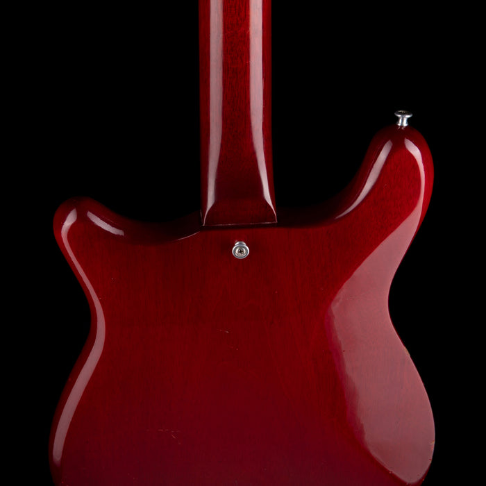 Vintage 1965 Epiphone Olympic Cherry Single Pickup Electric Guitar With Original Case