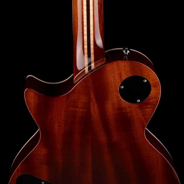 Prestige Guitars Master Built Elite Quilted Maple Semi-Hollow Forest Green Burst with Case