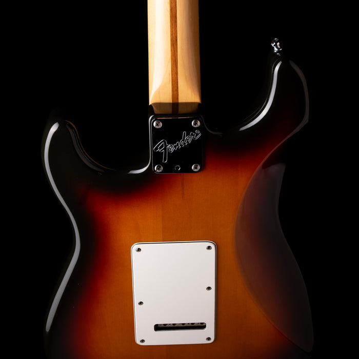 Pre Owned 1987 Fender Strat Plus Sunburst Electric Guitar With OHSC