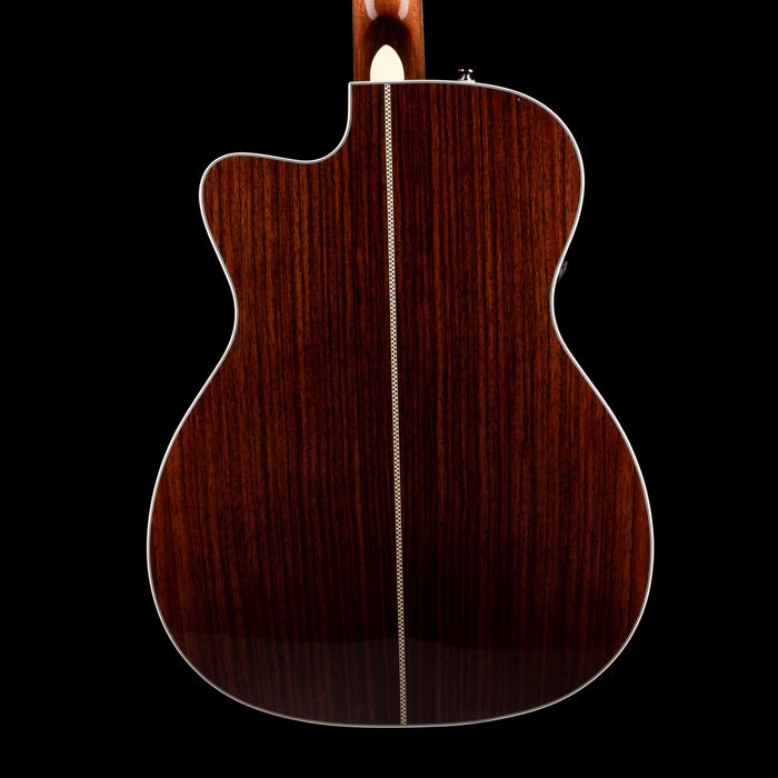 Used Fender Paramount PM-3 Deluxe Acoustic Electric Natural With Gig Bag