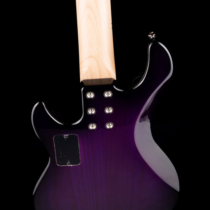 G&L CLF Research Series 750 L-2500 5-String Bass Purple Burst With Gig Bag