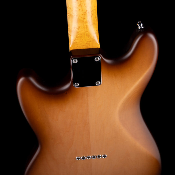 Used Partscaster Warmouth Mustang-style Electric guitar Brown Sunburst With Gig Bag