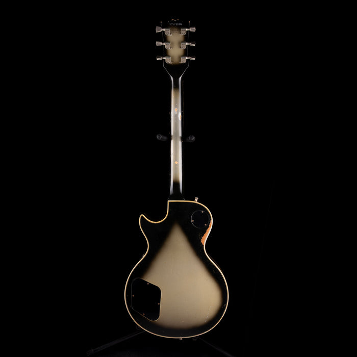 Pre Owned 1981 Gibson Les Paul Custom Silverburst With OHSC