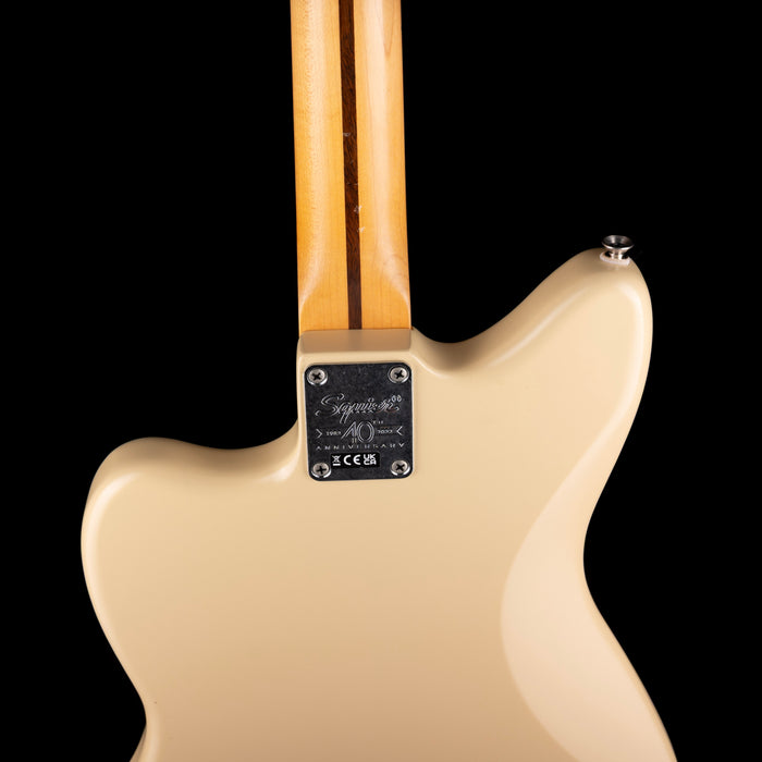 Pre Owned Squier 40th Anniversary Jazzmaster Vintage Edition Satin Desert Sand