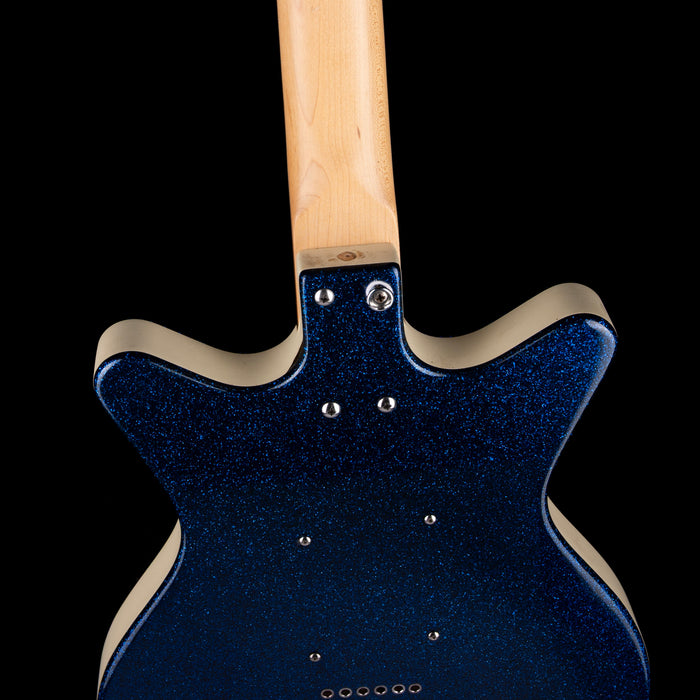 Pre Owned Danelectro 60th Anniversary DC '59 NOS+ Electric Guitar Deep Blue Metalflake