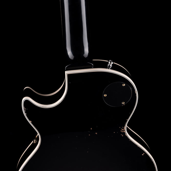 Pre-Owned 2023 Maybach Lester Black Velvet '57 Custom Aged 60s Slim Taper Neck With OHSC