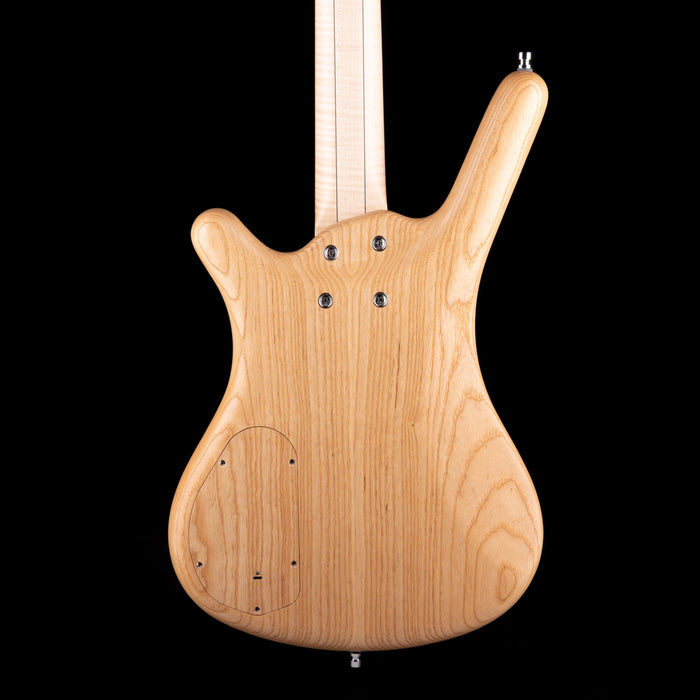 Pre-Owned 2016 Warwick Custom Shop Masterbuilt Corvette $$ Bass Flamed Maple & Bubinga With Gig Bag