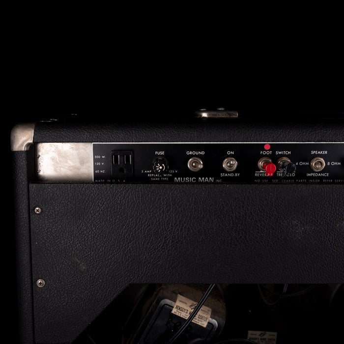 Vintage 1976 Music Man HD One-Thirty 212 Guitar Amp Combo With Footswitch