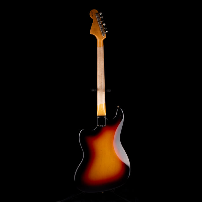Fender Custom Shop 60's Bass VI Journeyman Relic Wide Fade 3-Tone Sunburst With Case