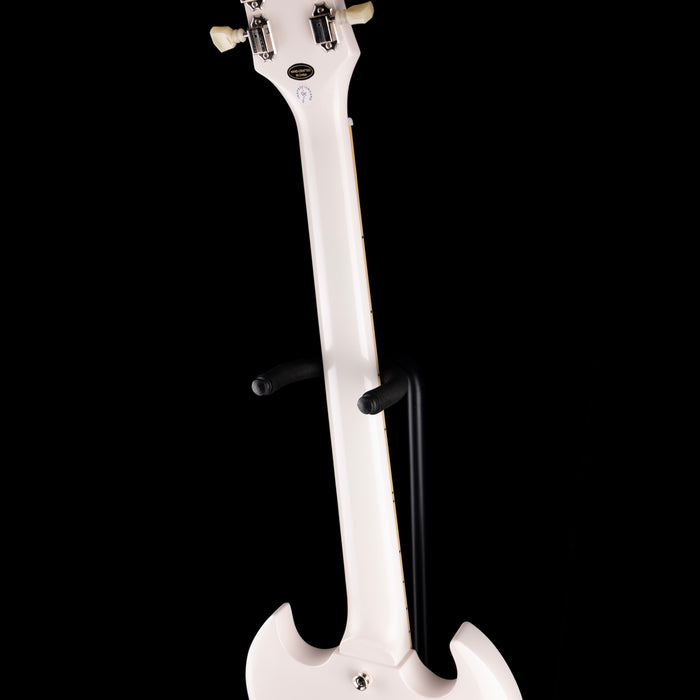 Pre Owned Epiphone 1961 Les Paul SG Standard Aged Classic White With OHSC - 2