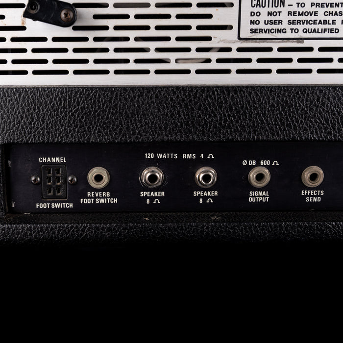 Vintage 1987 Randall RG100 ES Guitar Amp Head Black with Footswitch