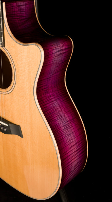 Taylor Custom Grand Auditorium C14ce Big Leaf Maple Natural Catch # 8