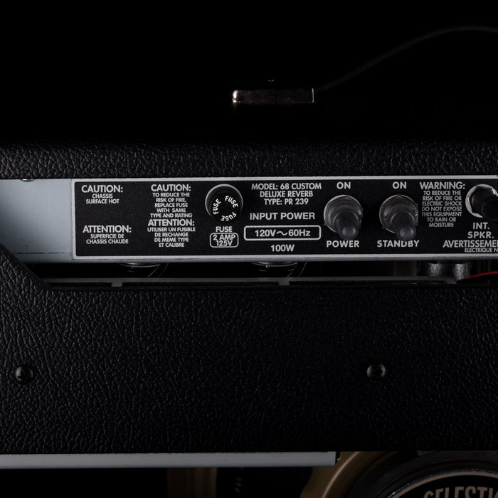 Pre-Owned 2019 Fender '68 Custom Deluxe Reverb Guitar Amp Combo with Cover
