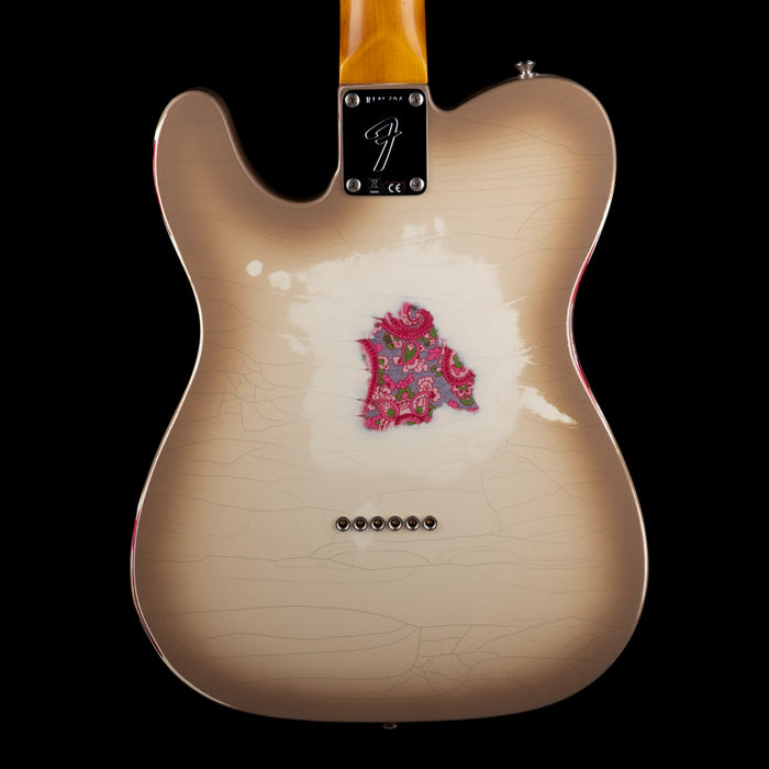 Fender Custom Shop 1967 Telecaster Heavy Relic Antigua Burst over Pink Paisley