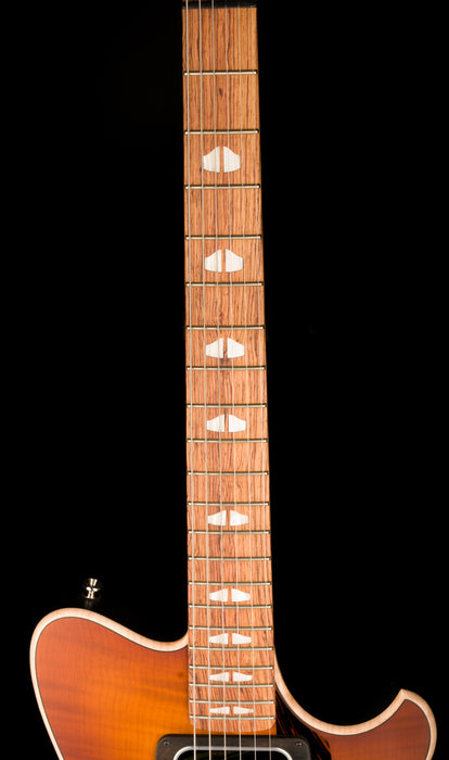 Powers Electric A-Type Select Hardtail Sweet Tea Orange Hand-Rubbed with Softshell Case