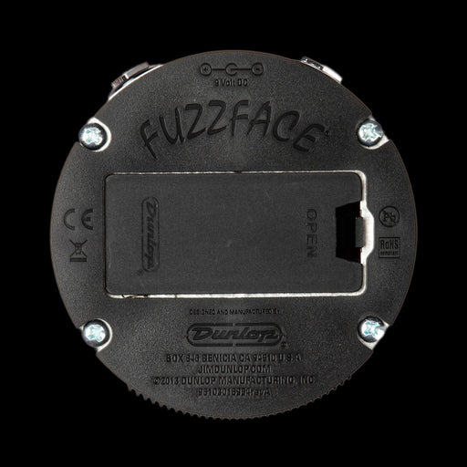Dunlop FFM2 Germanium Fuzz Face Mini Fuzz Guitar Pedal Back