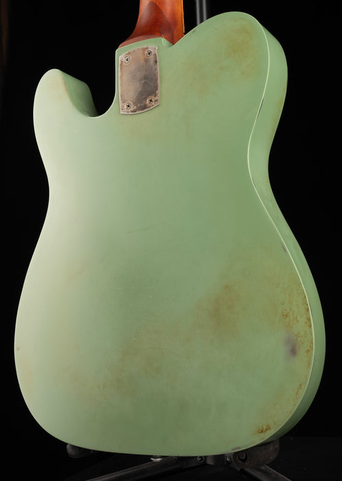 Pre Owned Mule Resophonic Guitars Mulecaster Green With HSC