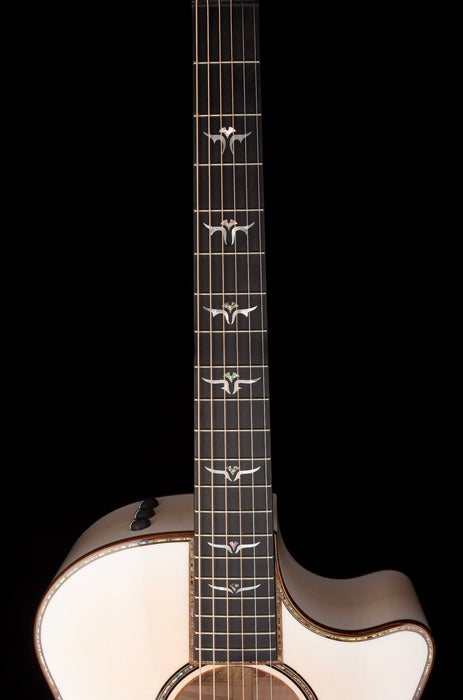 Taylor Custom Grand Auditorium C14ce Whitepearl Burst Catch Event # 22 With Case