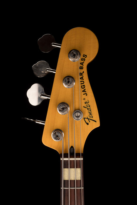 Pre Owned 2008 Fender Jaguar Bass Crafted in Japan 3-Tone Sunburst With Case