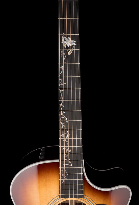 Taylor Limited Edition 414ce-R Lily & Vine Tobacco Shaded Edgeburst with Case - Only 100 Made