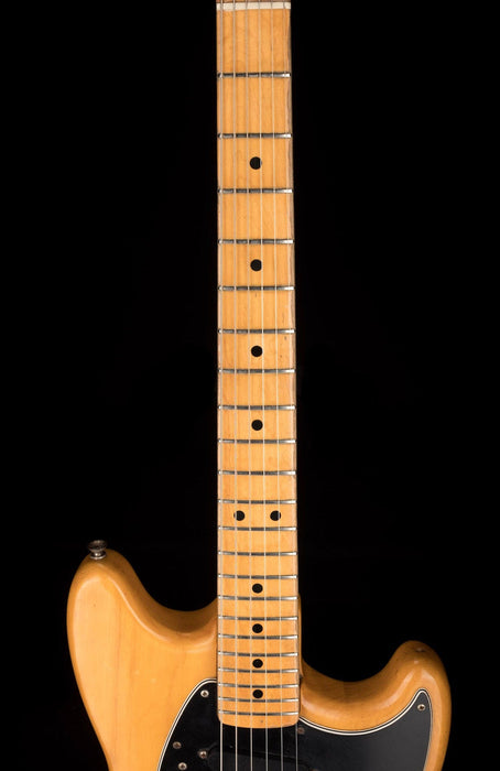 Pre Owned 1976 Fender Mustang Natural With OHSC
