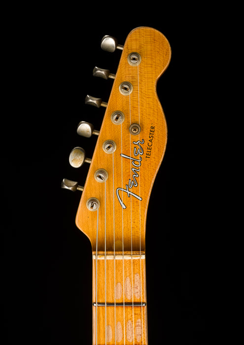 Pre Owned Fender Custom Shop 1952 Telecaster Heavy Relic Surf Green with OHSC