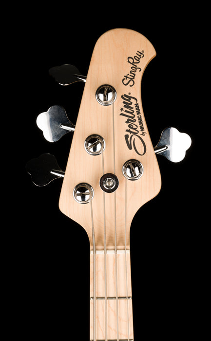 Pre Owned Ernie Ball Music Man Stingray Short Scale Bass Black With Gig Bag