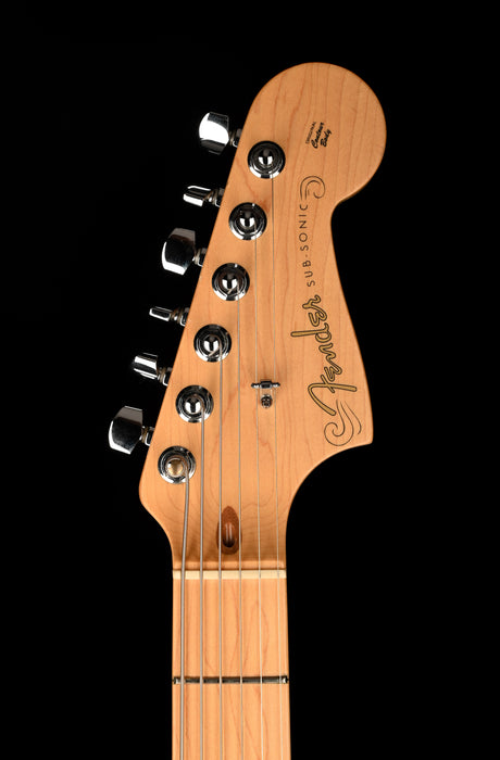 Pre Owned 2000 Fender Subsonic Baritone Guitar Black With OHSC