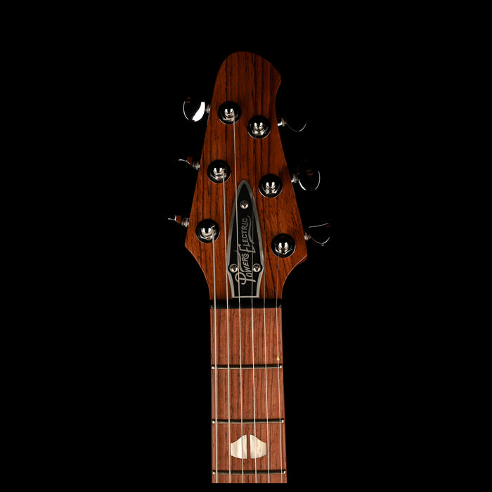 Powers Electric A-Type Aubergine Headstock