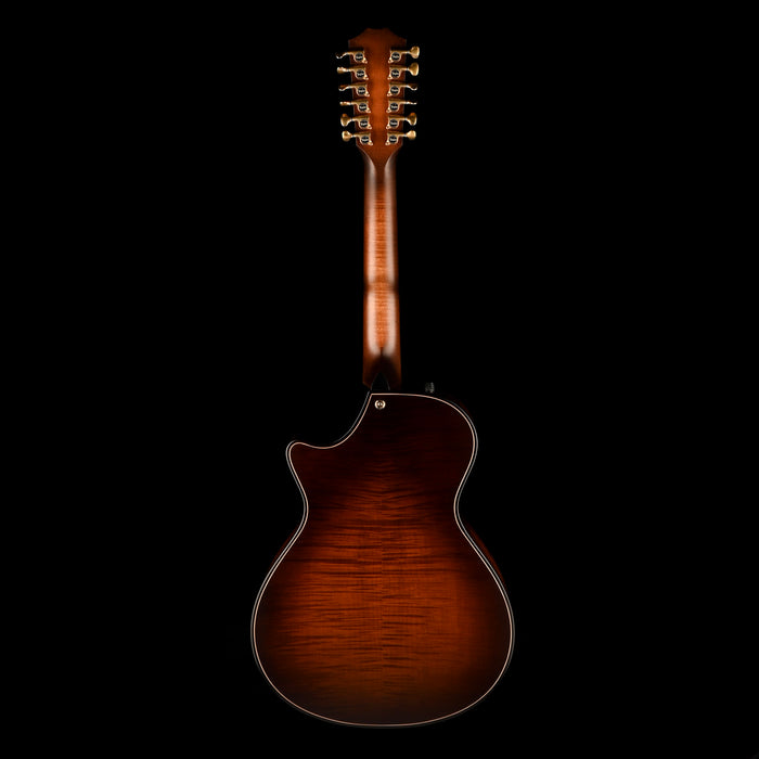 Taylor Builder's Edition 652ce 12 String Wild Honey Burst Acoustic Electric Guitar With Case