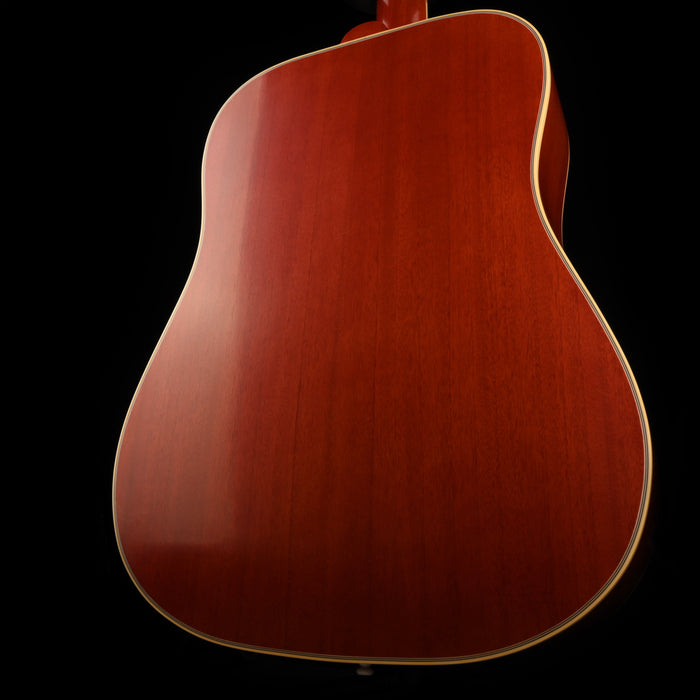 vvGibson 1960 Hummingbird Fixed Bridge - Heritage Cherry Sunburst Acoustic Guitar With Case