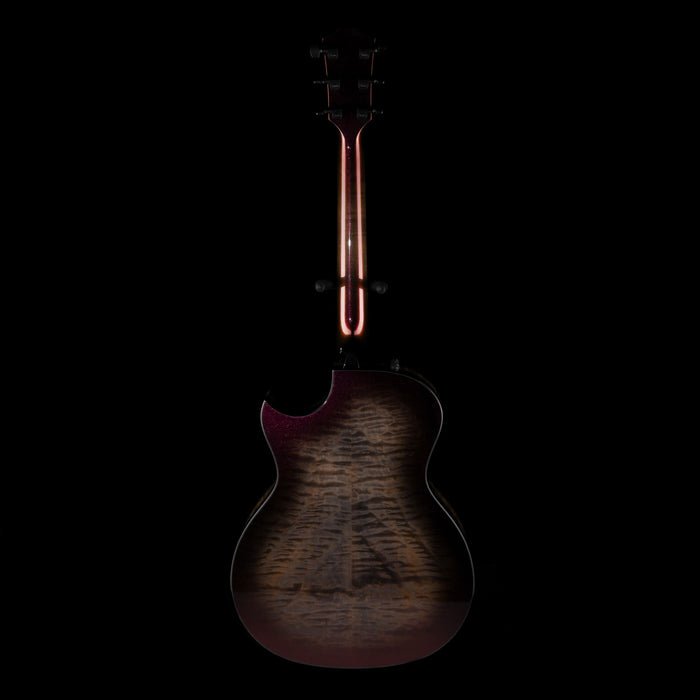 Taylor Custom Grand Auditorium C14ce Silver Cranberry Supernova - Catch Event # 26 With Case