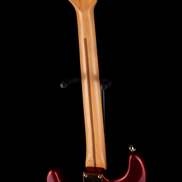 Pre Owned 1997 Fender American Standard Stratocaster Candy Apple Red With OHSC