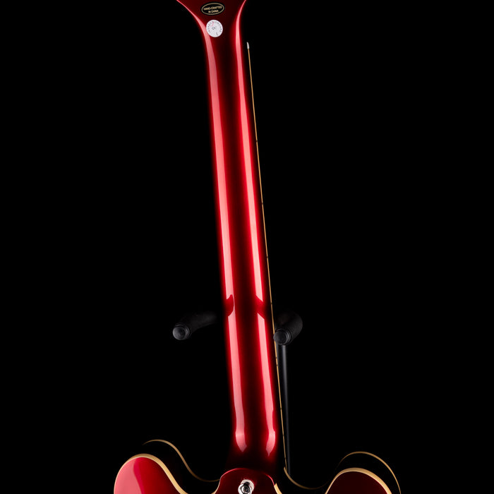 Pre Owned Epiphone Riviera Semi-Hollow Sparkling Burgundy With Gig Bag