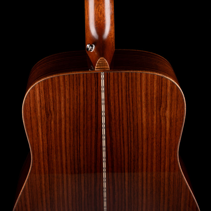 Pre Owned Martin Custom Shop Dreadnaught/000 Style 28 Indian Rosewood Sunburst With OHSC