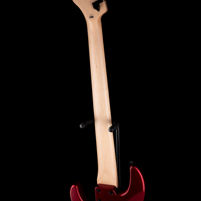 Pre Owned ESP LTD AP-5 5-String Bass in Metallic Red With OHSC