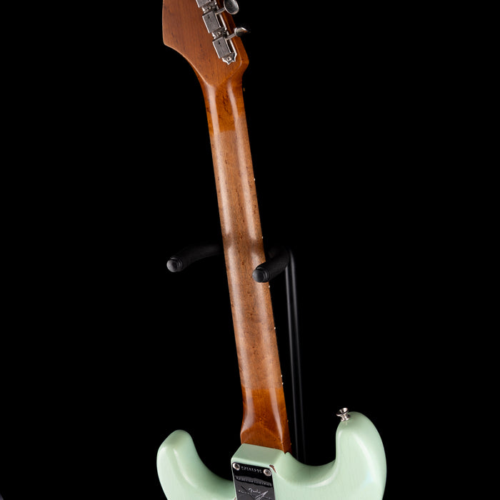Fender Custom Shop Roasted 1960 Stratocaster Relic Birdseye Maple Aged Surf Green