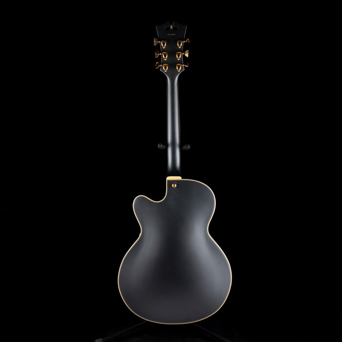 Pre-Owned D’Angelico Deluxe DLX-175 Hollow Body Matte Midnight With OHSC